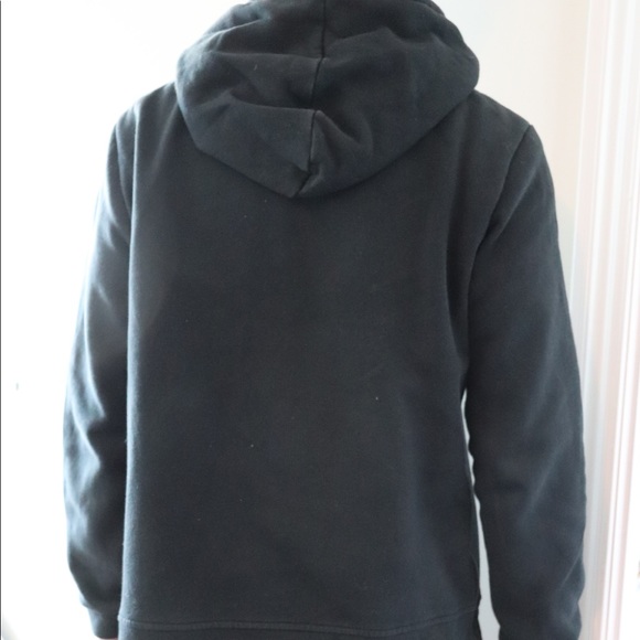 Like-new Black long ninja hoodie size L - Picture 2 of 4